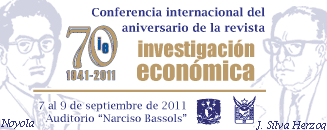 Conferencia internacional del 70 aniversario de la revista Investigación Económica