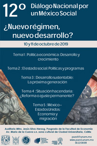 Cartel del Seminario de Economìa, innovación y desarrollo