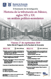 Cartel del Seminario de Economìa, innovación y desarrollo