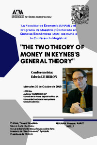Cartel del Seminario de Economìa, innovación y desarrollo