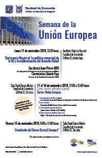 Cartel del Seminario de Economìa, innovación y desarrollo