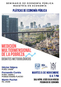 Cartel del Seminario de Economìa, innovación y desarrollo