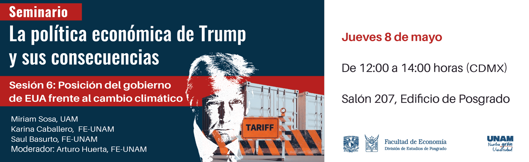 Seminario: La política económica de Trump y sus consecuencias