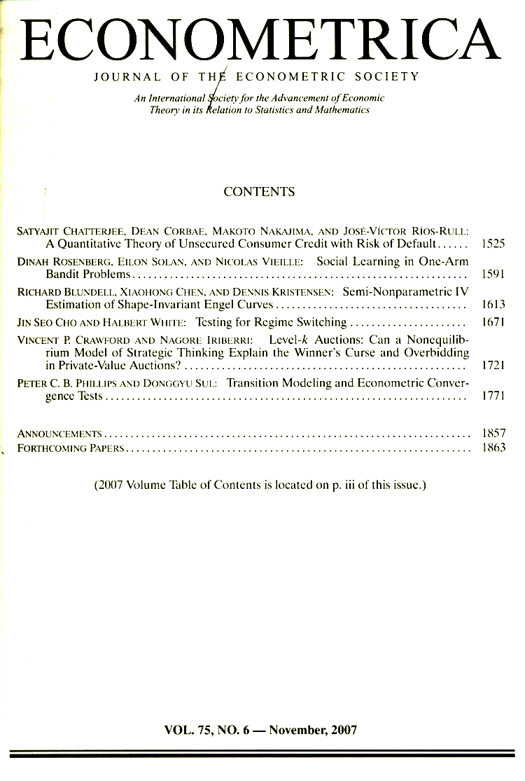 Econometrica 