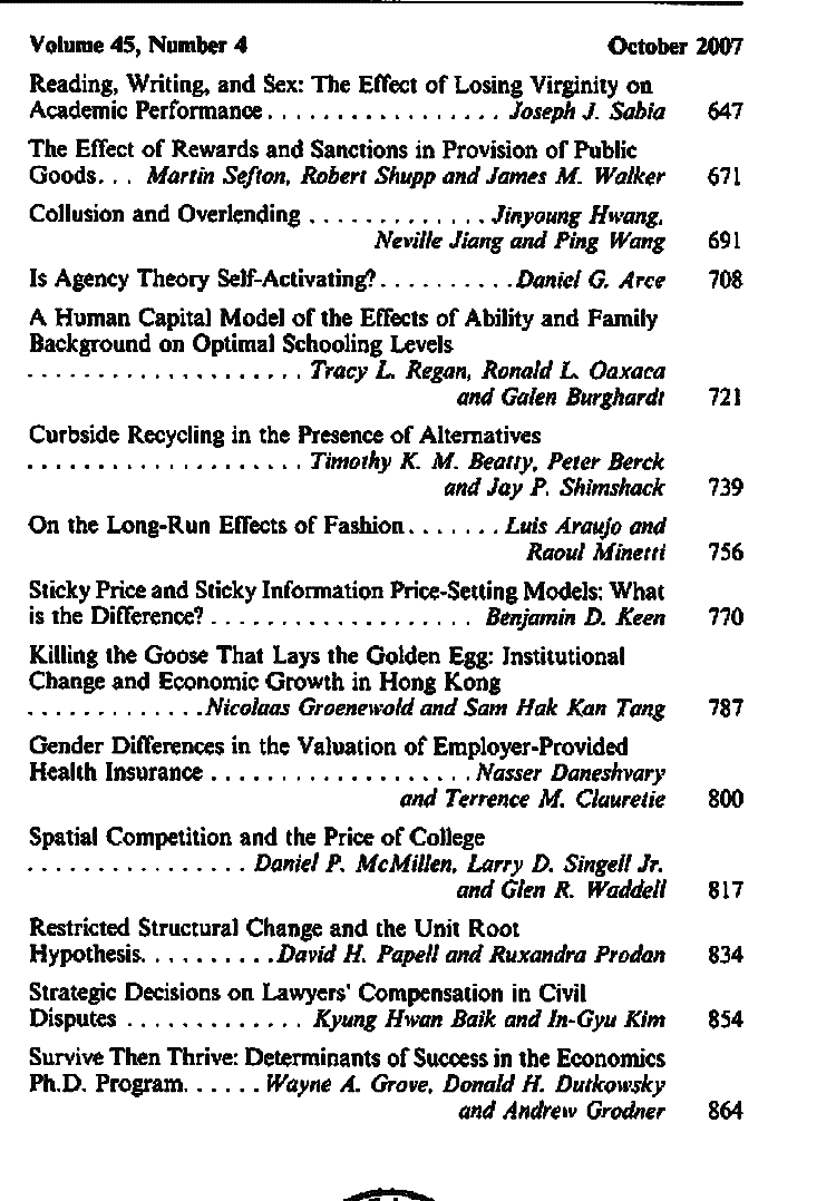 Economic  Inquiry