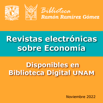 Revistas electrónicas sobre Economía disponibles en Biblioteca Digital UNAM